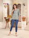Tops By Rung Summer Special Cotton Printed Ladies Top Wholesale Shop In Surat